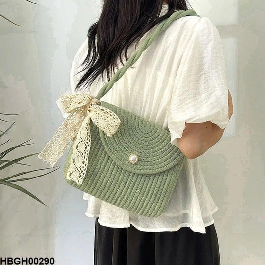 HBGH00290 BBM Woven Rope Hand Bag - HBGH Stylish & Durable Shoulder Bag
